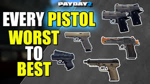 As a beginner, choosing the best air pistol can be tricky. Every Pistol Ranked Worst To Best Payday 2 Youtube