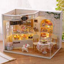 This one is fun and simple, and what dollhouse doesn't need a little mail? Buy Cutebee Dollhouse Miniature With Furniture Diy Dollhouse Kit Plus Dust Proof And Music Movement 1 24 Scale Creative Room Idea Cake Diary At Affordable Prices Price 18 Usd Free Shipping Real Reviews