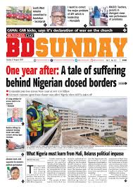 Spielzeit der höchsten deutschen spielklasse im fußball der männer. Businessday 23 Aug 2020 By Businessday Issuu