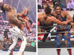 Wrestlers' names with the last two remaining in the royal rumble. Wwe Royal Rumble Takeaways From Edge And Bianca Belair S Wins Sports Illustrated