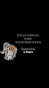 Maybe you would like to learn more about one of these? Feeling Guilty Quotes In Hindi