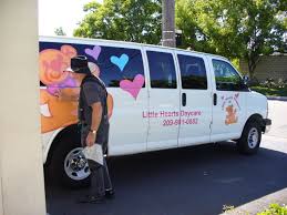 One Of Our Dearly Missed Employees Working On A Van For A Local Daycare Childcare Center Van Childcare