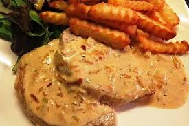 Minutensteaks Vom Schwein In Frischkase Sahnesosse Von Rfl Chefkoch Rezept Minutensteak Schweinefilet Rezepte Fleisch Gerichte