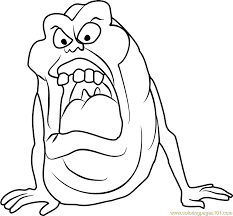 Free slime blob monsters coloring pages for kids and adults. Slimer Coloring Page For Kids Free Ghostbusters Printable Coloring Pages Online For Kids Coloringpages101 Com Coloring Pages For Kids