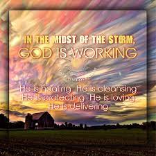 In The Midst Of The Storm God Is Quotes And Notes Facebook