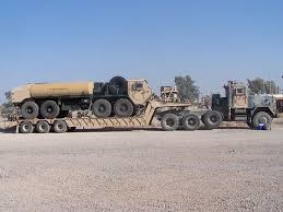 Military Heavy Haul Triaxle Trailer And Triaxle Tractor Army Vehicles Trucks Army Truck