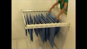 This clothes drying rack product from polder is a great alternative to using an electric dryer, that helps preserve delicates, woolens, swimsuits, and lingerie. Easy Clothesline Laundry Hanging Device For Window Youtube