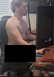 uhhhh... so there's someone in my gaming setup and he wont leave. Does  anyone know who this is?? (i censored it bc he was naked) : r/jerma985