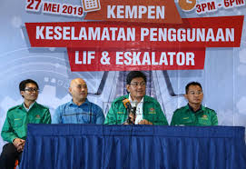 Baik pekerja yang berada di lapangan maupun yang di office. Lif Eskalator Perlu Penyelenggaraan Berjadual Utusan Borneo Online