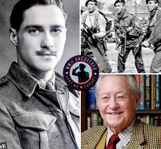 My Father-In-Law Lt. Richard (Dick) Joseph Vlaun. Bombardier. Standing far  right. Wounded in action March 1944