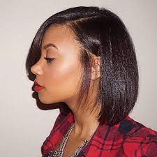 Beautiful Straight Hairstyles For Black Girls Do You Want Have Same Gorgeous Hair Online Hair Mall Neck Length Hair Natural Hair Styles Medium Hair Styles