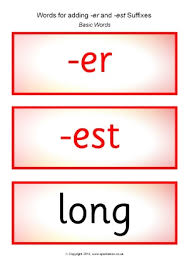 Look at each pair of letters. Word List Words For Adding Est Suffix Sparklebox