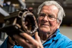 Meet Dave Stacey, the man who's spent 62 years doing the same job at the  same factory