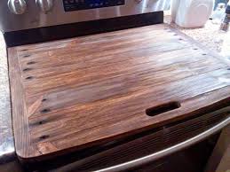 Rustic Stove Top Cover Range Toppers Stove Top Cover Stove Cover Gas Stove Top Covers