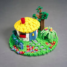 This article provides simple methods to make. Model Of Hut And Garden Made Of Modelling Clay Science Museum Group Collection