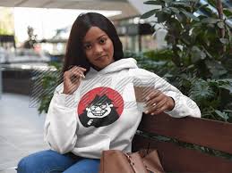 Download Pretty African American Girl Wearing A Boris Pullover Hoodie Mockup Hoodie Mockup Cool Hoodies Hoodies
