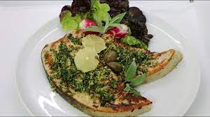 Steak D Espadon Marine Grille A La Gremolata Youtube