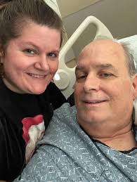 They were able to drain 5.1 liters of fluid from Bill's abdomen. He's got  to stay in the hospital one more night because they've got to do the area  around his lungs