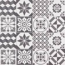 La crédence est la touche finale de l aménagement de votre cuisine. Credence Reversible Carreaux De Ciment Gris L 180 X H 60 Cm Ep 3 Mm Brico Depot