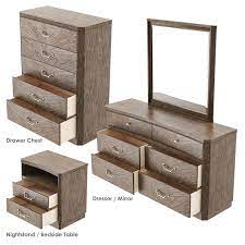 Bedroom Drawer Set 01 Bedroom Drawers Drawers Chest Of Drawers Bedroom