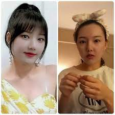 It's the little things, you know? Beautiful Gfriend S Yerin Jung Yerin With And Without Makeup Orang Lucu Lucu Orang