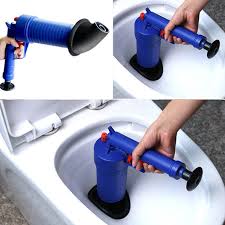 Just place this firmly over the drain and plunge it several. Toilet Plunger Drain Blaster Cleaner Gun Air Power Drain Pump High Pressure Powerful Manual Sink Plunger Opener Dredge Tools Cleaner For Bathroom Shower Kitchen Clogged Pipe Bathtub Basin Walmart Com Walmart Com