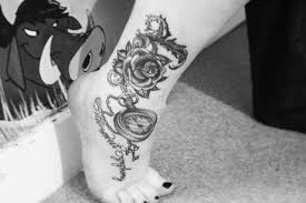 40 roses arm sleeve tattoo. 22 Cute Clock Tattoo Ideas For Women Styleoholic