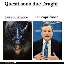 È bastato il discorso del capo dello stato sergio mattarella e l'annuncio dell'incarico di governo affidato all'economista mario draghi, ex presidente della banca centrale europea. Tutti I Meme Sui Draghi Facciabuco Com