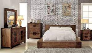 Customers love our modern style platform bed with 4 huge storage drawers, combined with the rustic charm of an antique pine headboard. 30 Minimalist Rustic Home Decor Ideas Rustic Bedroom Furniture Modern Rustic Bedrooms Bedroom Set