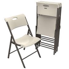 Lifetime Folding Chair 4 Pk Commercial 480625 Walmart Com Folding Chair Chair White Granite
