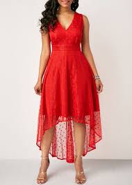 High Low V Neck Band Waist Mesh Dress Rosewe Com Usd 37 80 Ropa De Moda Vestidos Elegantes Vestidos De Fiesta