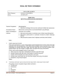 Materi contoh soal dan jawaban teks ceramah bab iii. Bank Soal Teks Ceramah Xi Sma Pdf