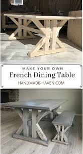Long provides room for six. French Farmhouse Dining Table Farmhouse Dining Table Diy Dining Room Table Farmhouse Dining Room Table