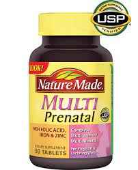 Multi Prenatal Tablet Multivitamin Dietary Supplements Prenatal Vitamins