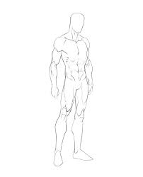 You can edit any of drawings via our online image editor before 800x603 anime de cal. Male Costume Design Male Body Superhero Outline