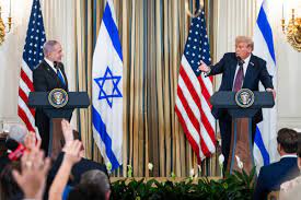 Trump announces Gaza peace deal alongside a supportive Netanyahu