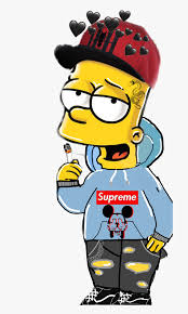 Smoking bad boy digital painting. Smoke Bartsimson Badboy Cartoon Hd Png Download Kindpng