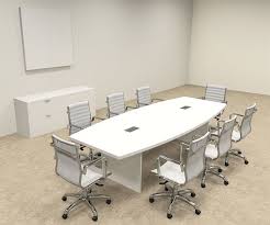 Modern Boat Shaped 10 Feet Conference Table Of Con C122 Modern Conference Table Conference Table Table
