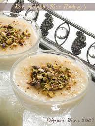 Roz Bil Halib Rice Pudding 1 Lebanese Rice Pudding Recipe Rice Pudding Indian Dessert Recipes
