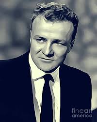 Brian Keith, Vintage Actor Poster