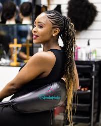 Pin up hairstyles for straight hair. B R A I D E D Straight Up Sphalaphala Beauty Salon Facebook