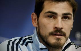 Men's blue and white soccer jersey shirt, football. Iker Casillas Wallpaper 1920x1200 62828
