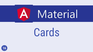 May 21, 2018 · ahmed explores material design in angular, looking at how to create a simple angular application with a ui built from various angular material components. Angular Material Tutorial 16 Cards Youtube