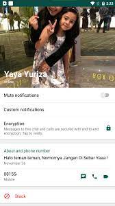 411 likes · 1 talking about this. Nomor Wa Yaya Yuriza Yang Asli 2021 Gimana Net