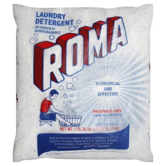 ROMA POWDER LAUNDRY DETERGENT 18 X 2LB (1 KGS )