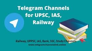 Best Telegram Channel For Railway Ssc Upsc Ias Je Exams Students In 2020 Study Materials Exam Study Exam