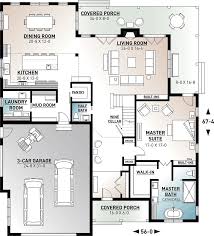 3 bedroom house plans & house designs. House Plan 76521 Ranch Style With 3354 Sq Ft 4 Bed 3 Bath 1 Half Bath
