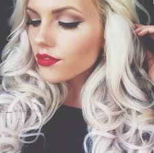 Warm tones such as caramel, brown and peach nuances caress blue eyes while giving a very natural look. Nars Velvet Matte Lip Pencil Dragon Girl Makeup For Blondes Blonde With Blue Eyes Hair Makeup