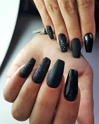 But sometimes we need something different. Best Black Coffin Nails With Design Ideas Cute Manicure