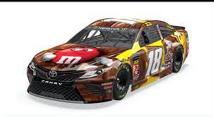 I would love to hear what you think. Adam Stern Auf Twitter Here S Mmschocolate S Daytona 500 Paint Scheme For Joegibbsracing S No 18 Toyota Promoting Its New Chocolate Bar Line Which Came Out Late Last Year M M S Will Promote The